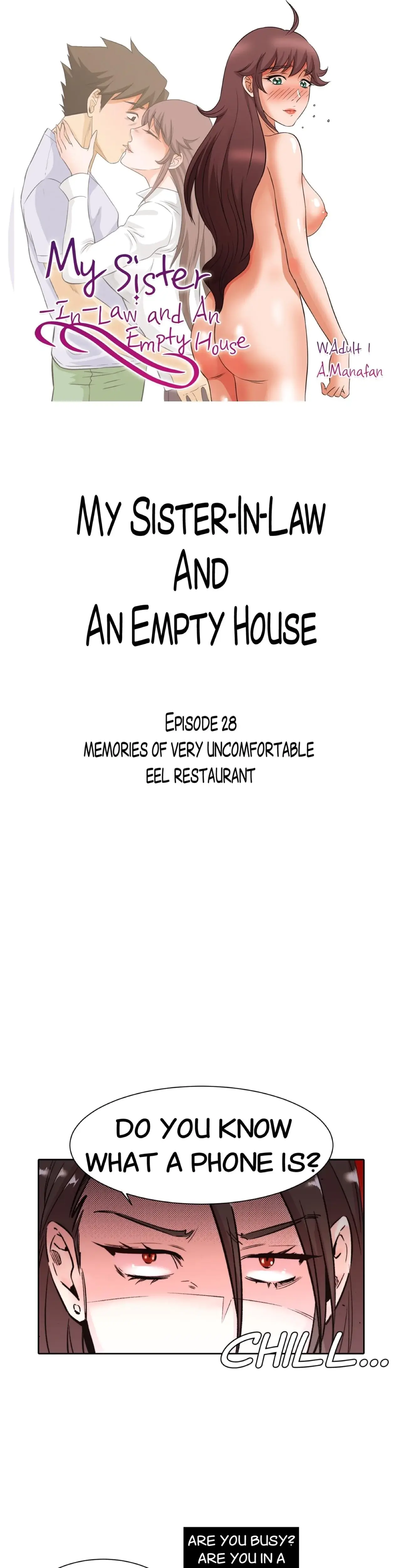 My Sister In Law And An Empty House Chapter 28 - Page 1