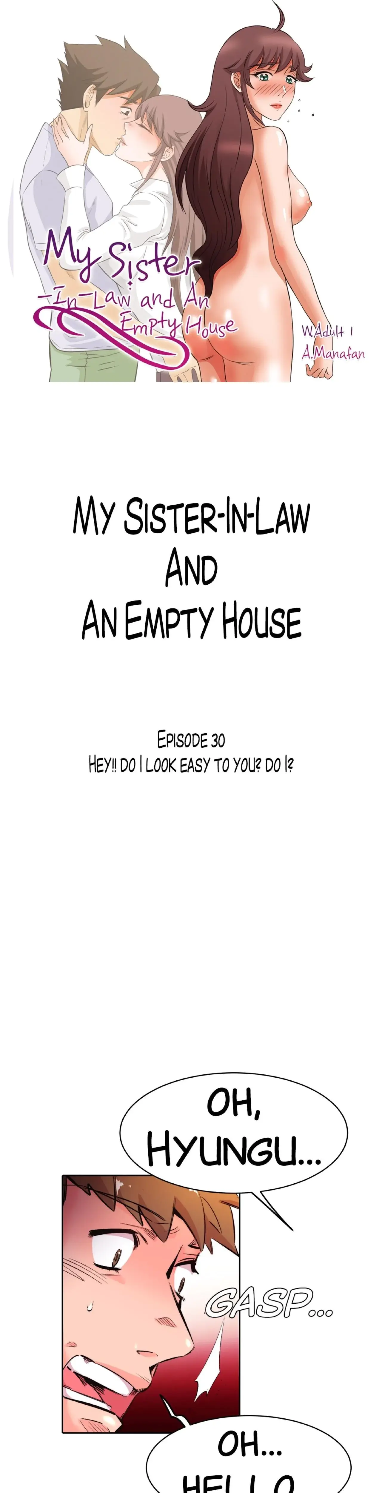 My Sister In Law And An Empty House Chapter 30 - Page 1