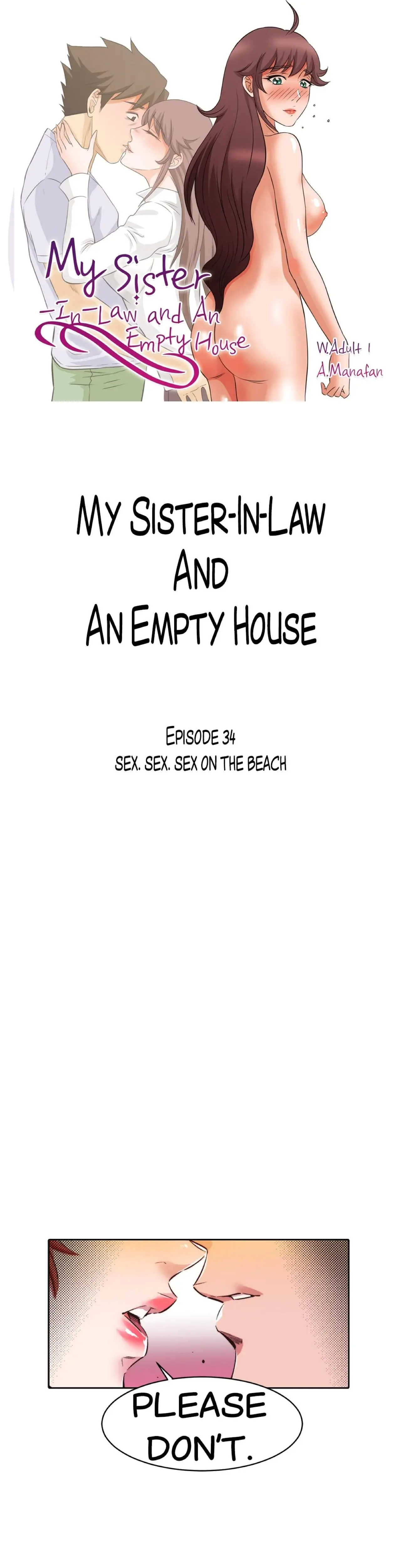 My Sister In Law And An Empty House Chapter 34 - Page 1