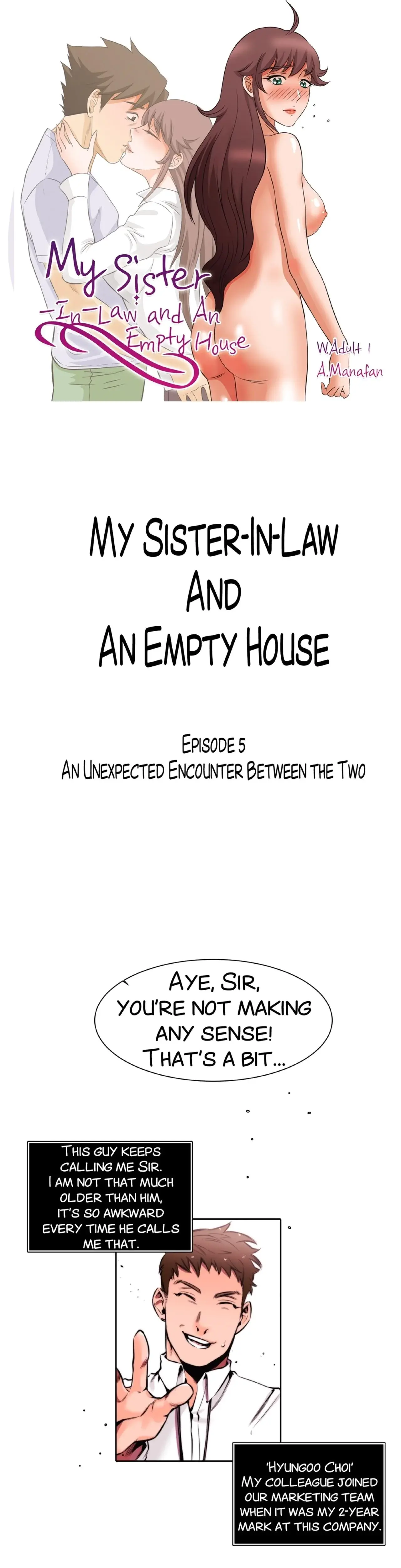 My Sister In Law And An Empty House Chapter 5 - Page 1
