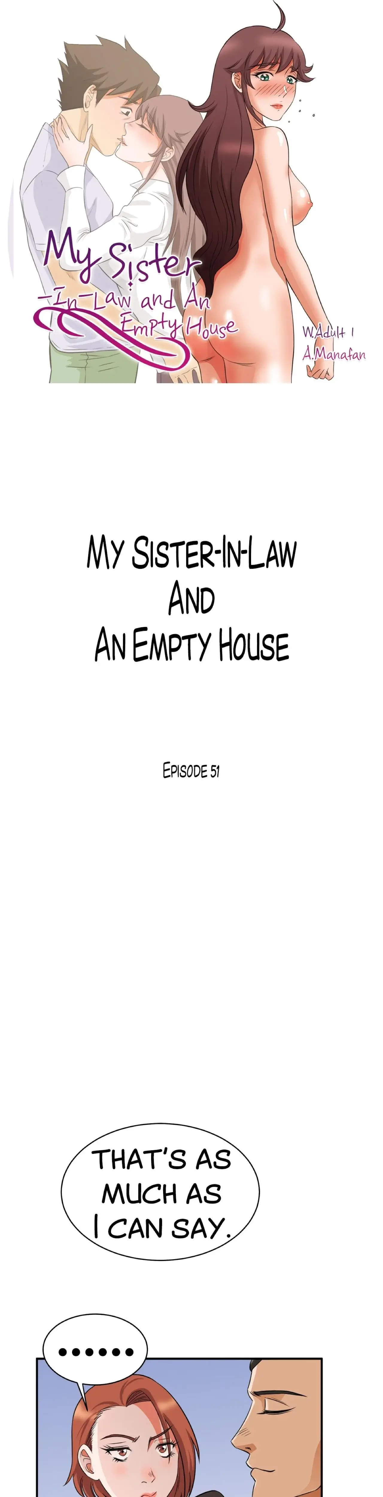 My Sister In Law And An Empty House Chapter 51 - Page 1