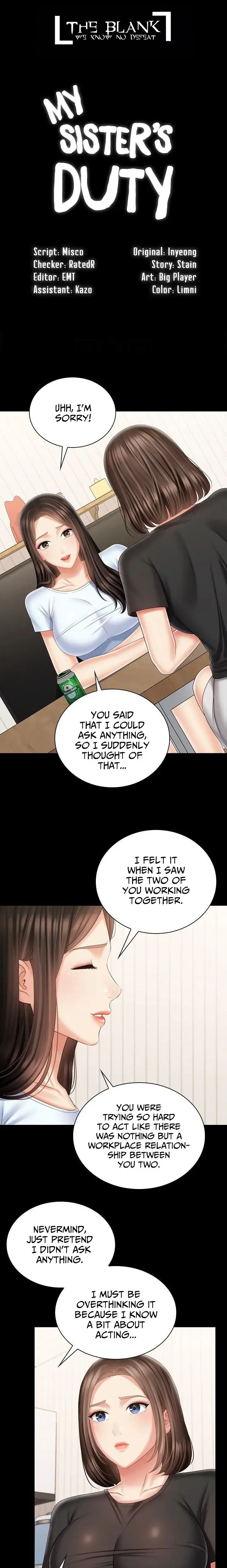 My Sisters Duty Chapter 99 - Page 1