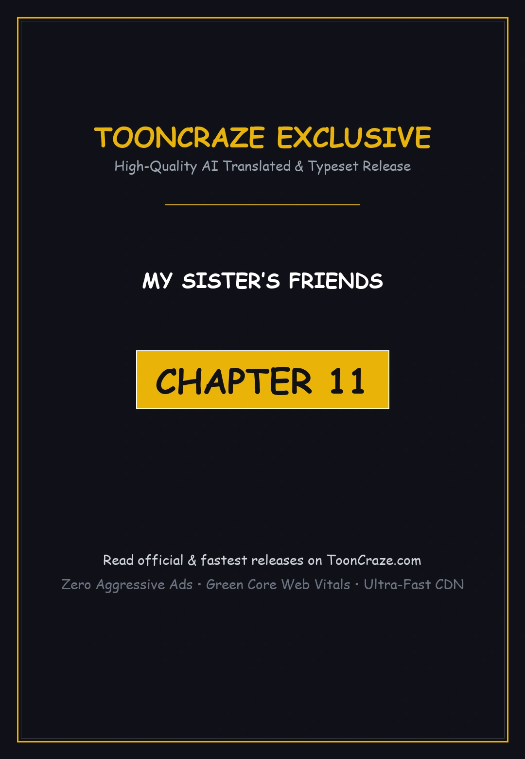 My Sisters Friends Chapter 11 - Page 1