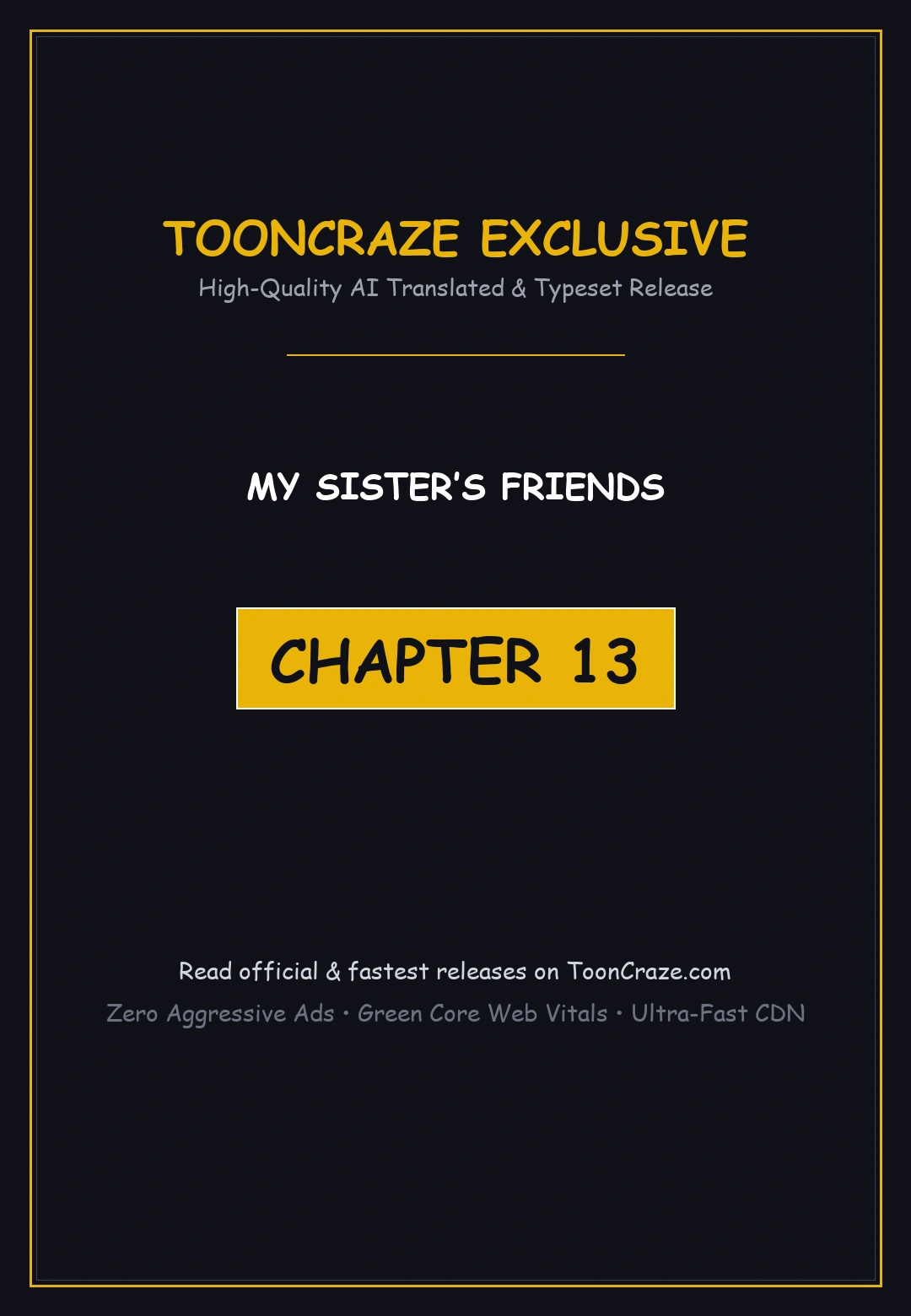 My Sisters Friends Chapter 13 - Page 1