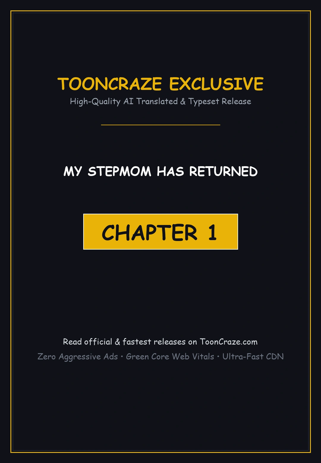 My Stepmom Has Returned Chapter 1 - Page 1