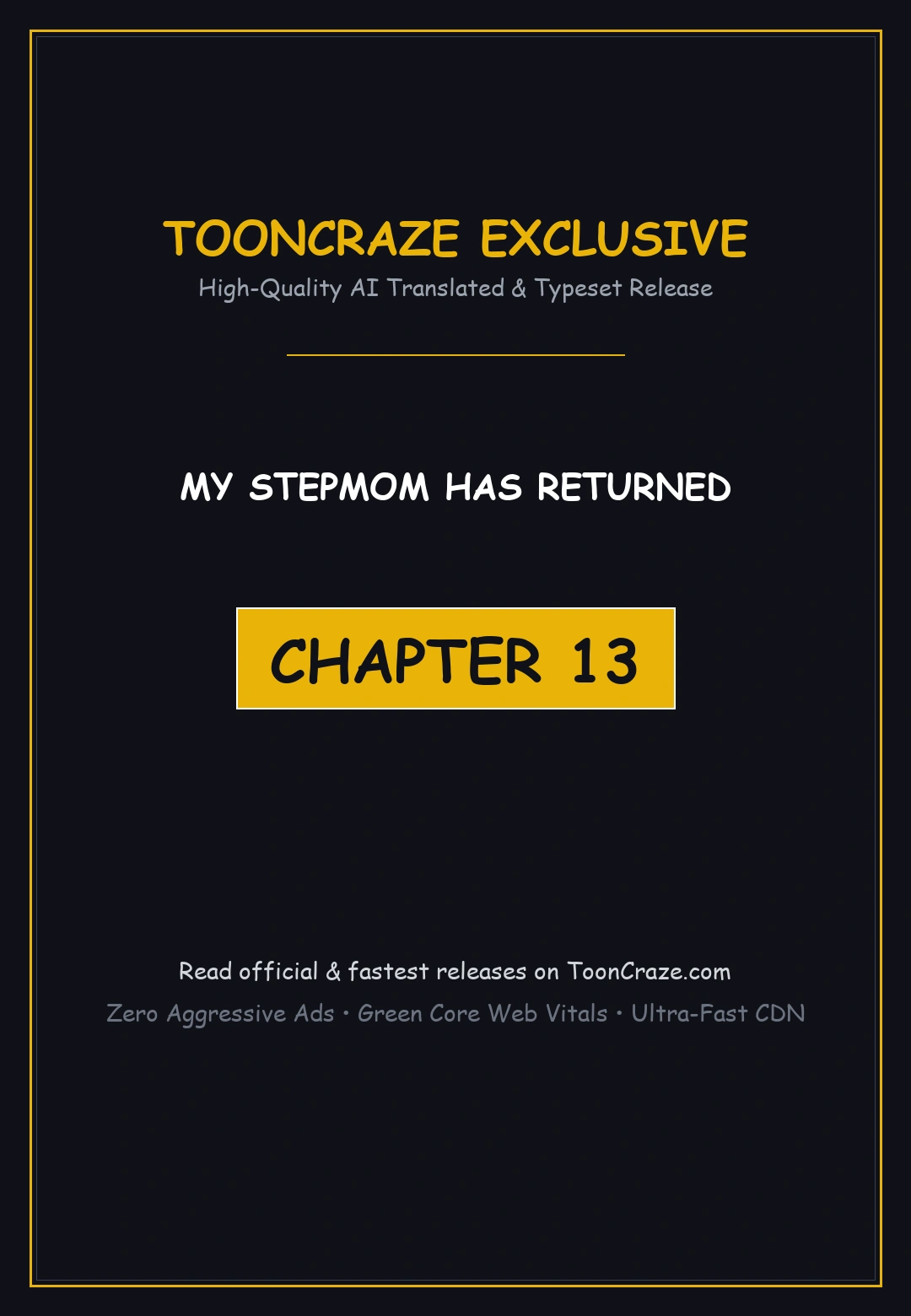 My Stepmom Has Returned Chapter 13 - Page 1