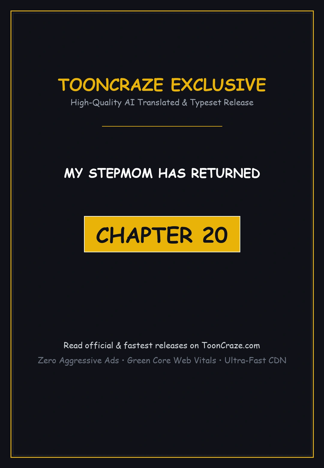 My Stepmom Has Returned Chapter 20 - Page 1