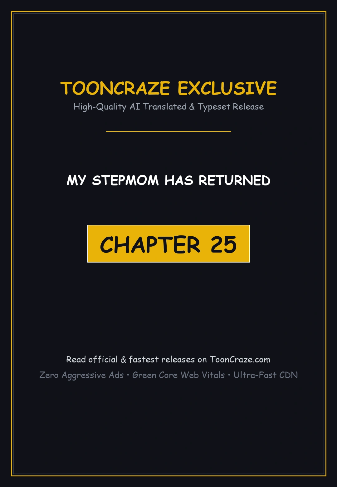 My Stepmom Has Returned Chapter 25 - Page 1