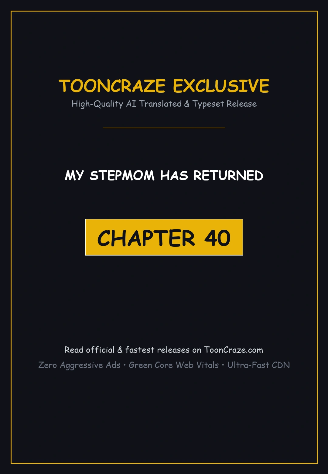 My Stepmom Has Returned Chapter 40 - Page 1