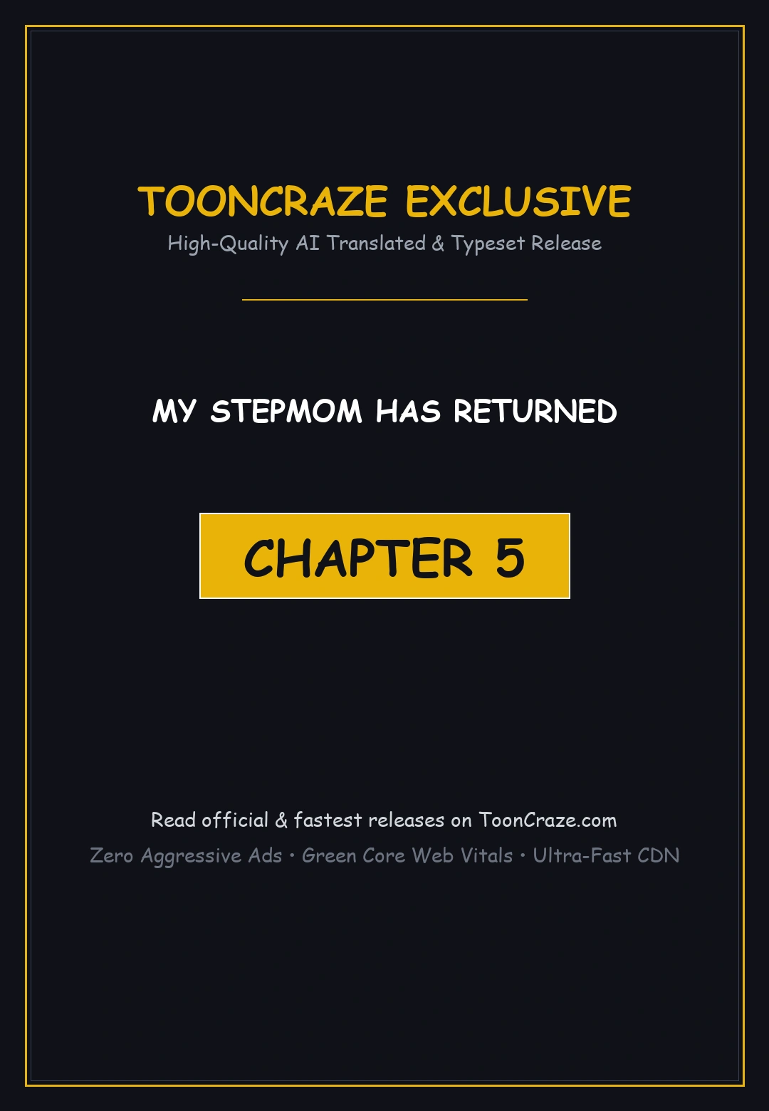 My Stepmom Has Returned Chapter 5 - Page 1