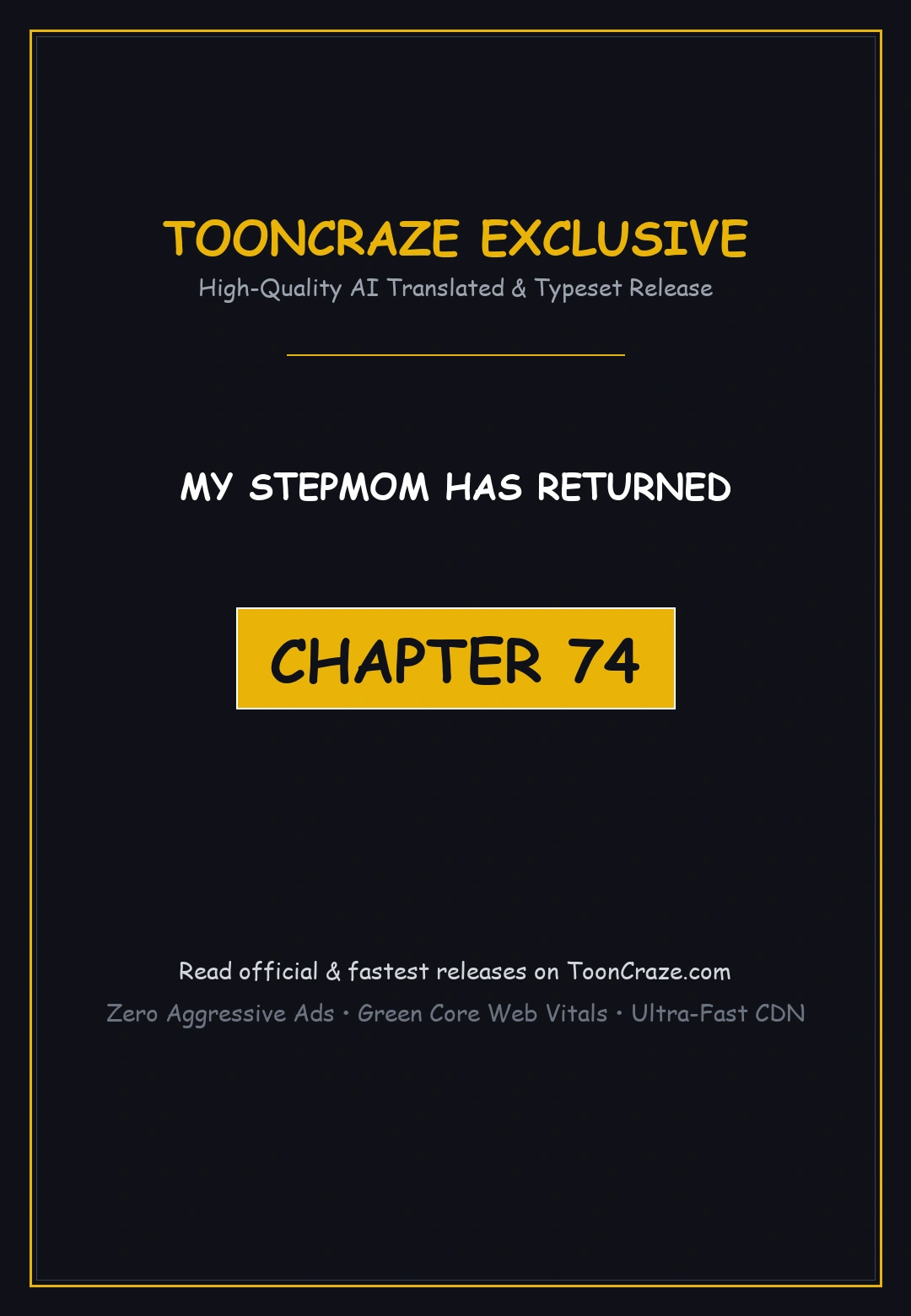 My Stepmom Has Returned Chapter 74 - Page 1