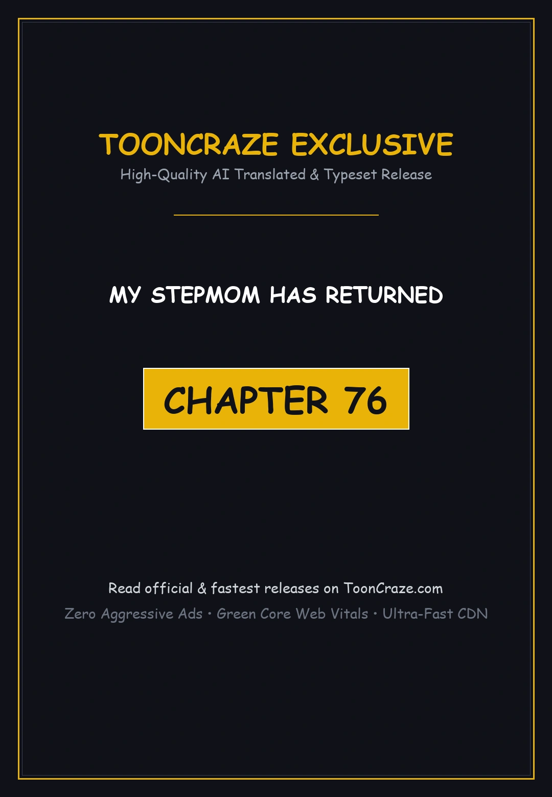 My Stepmom Has Returned Chapter 76 - Page 1