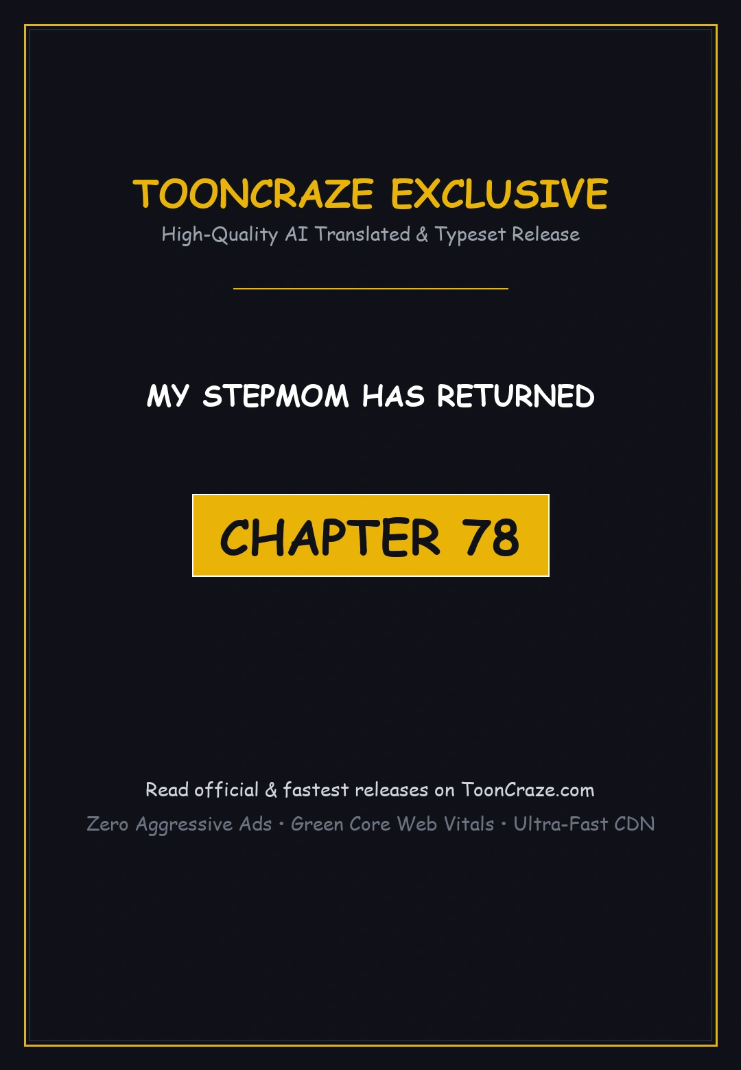 My Stepmom Has Returned Chapter 78 - Page 1