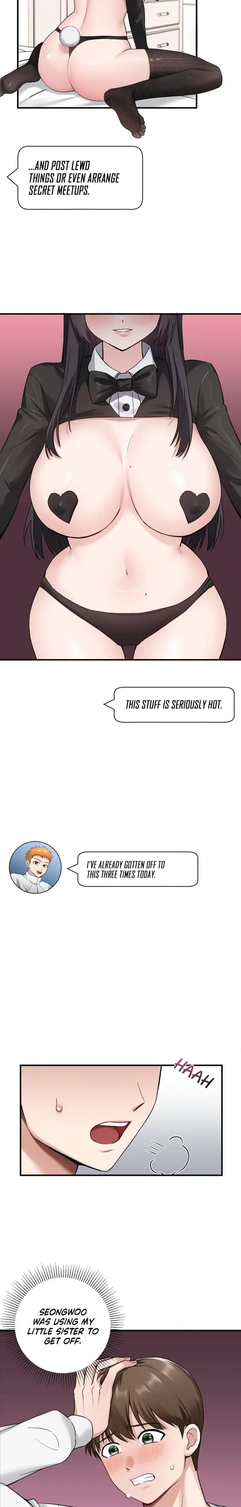 My Story On My Stepsisters Secret Account Chapter 1 - Page 16