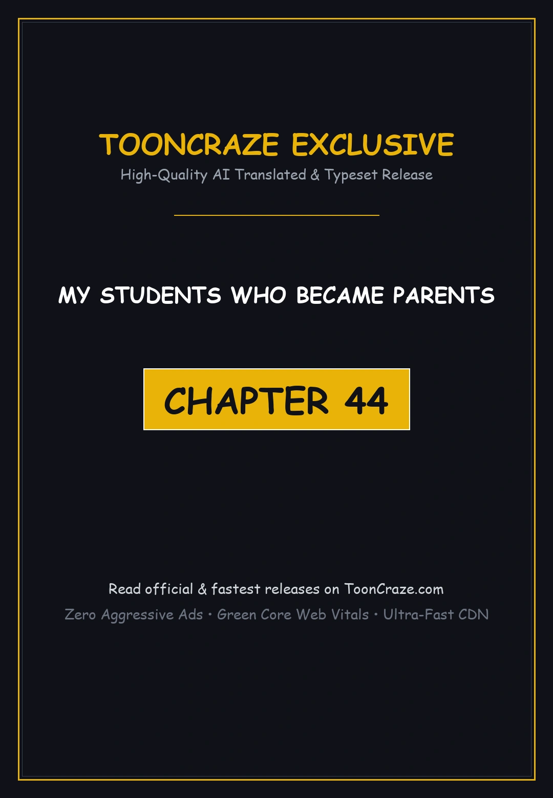 My Students Who Became Parents Chapter 44 - Page 1