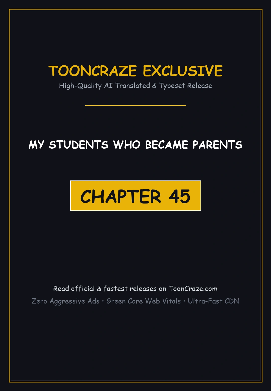 My Students Who Became Parents Chapter 45 - Page 1