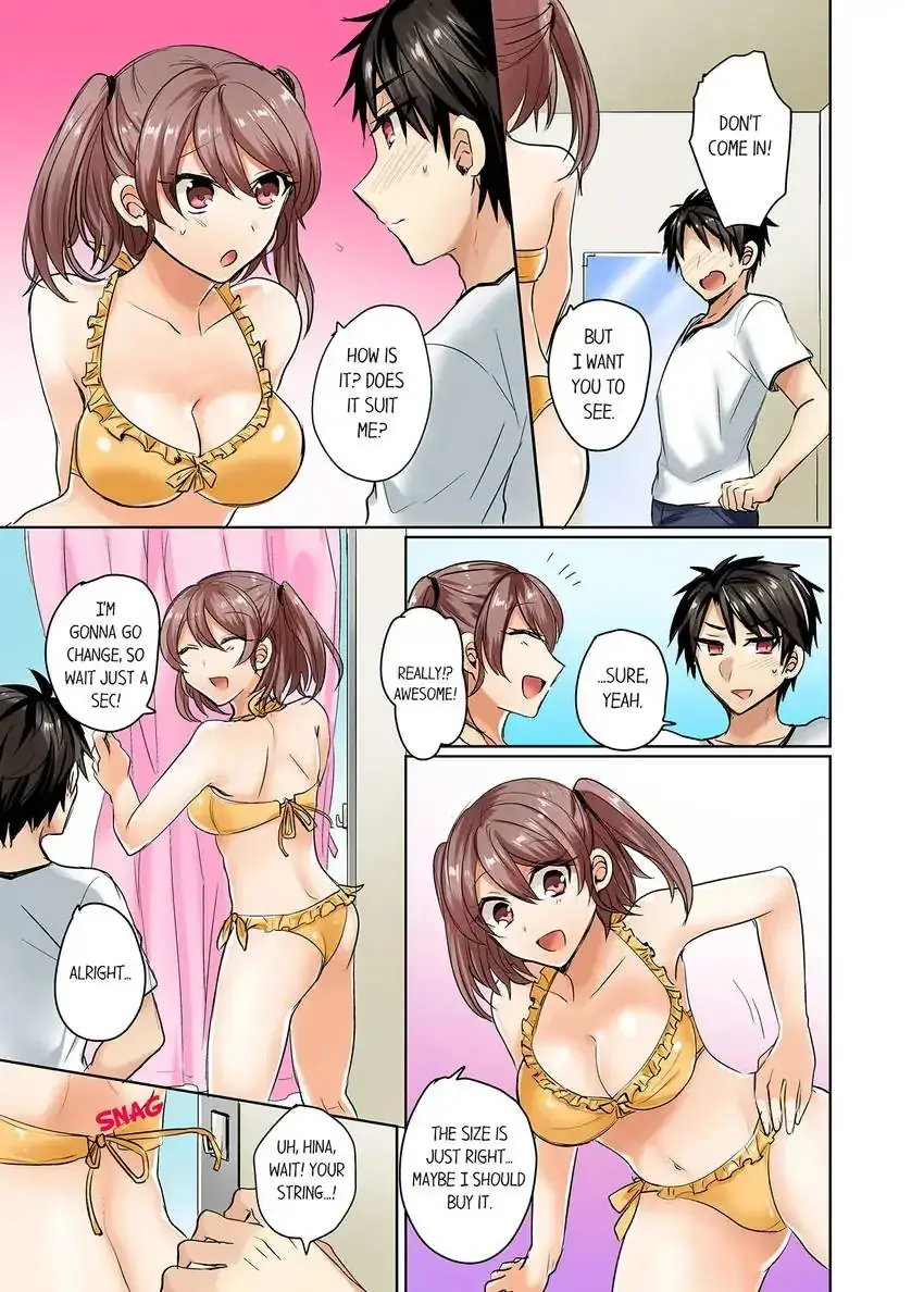 My Swimsuit Slipped And It Went In Chapter 6 - Page 8