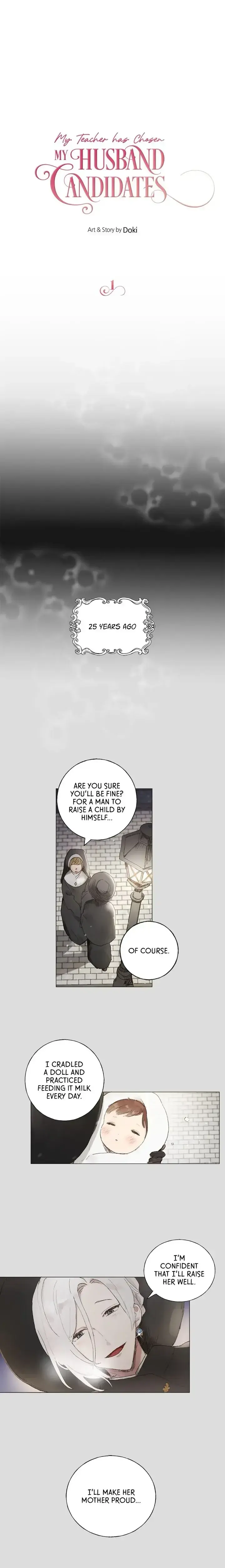 My Teacher Has Chosen My Husband Candidates Chapter 1 - Page 1