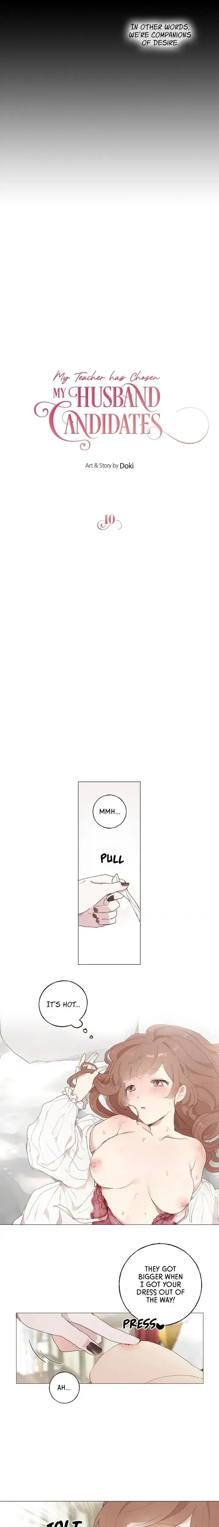 My Teacher Has Chosen My Husband Candidates Chapter 10 - Page 2