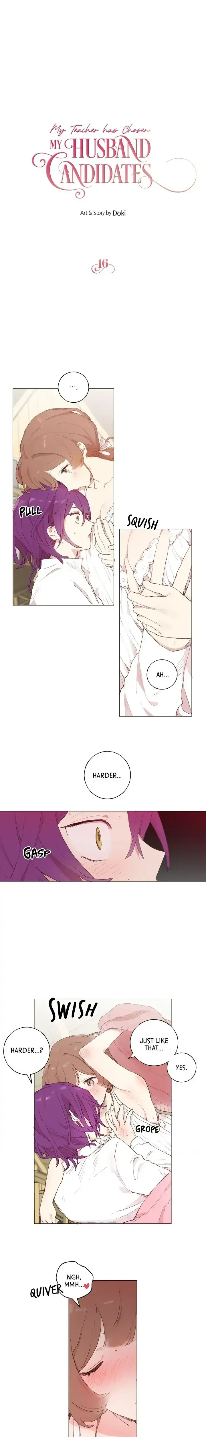My Teacher Has Chosen My Husband Candidates Chapter 16 - Page 1