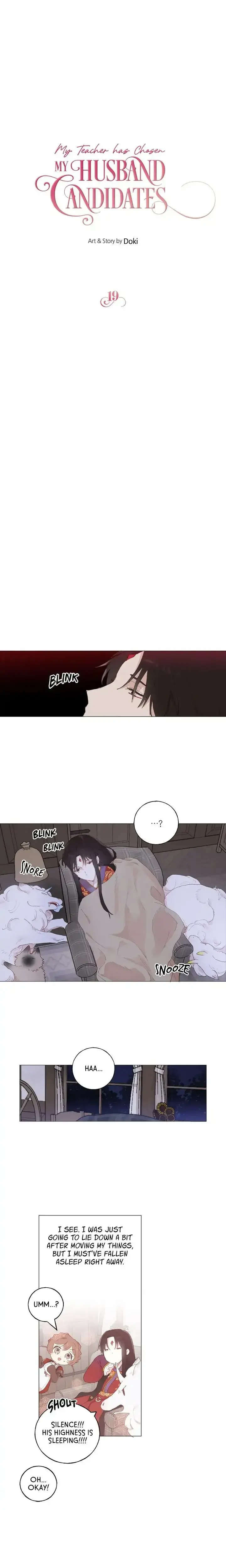 My Teacher Has Chosen My Husband Candidates Chapter 19 - Page 4