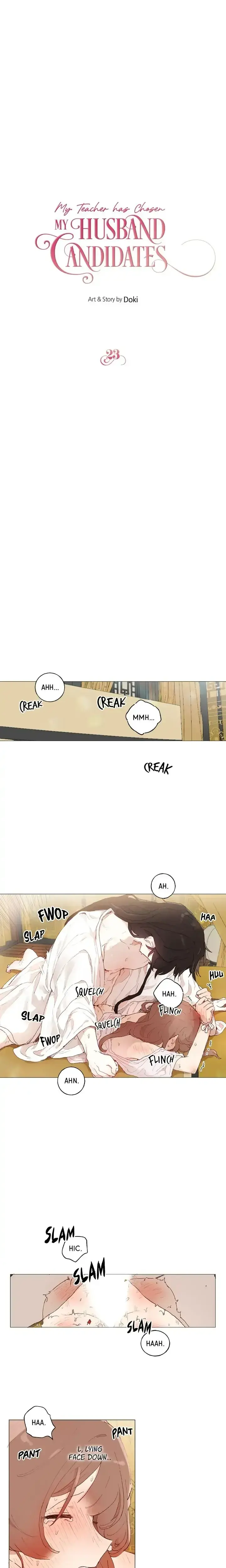 My Teacher Has Chosen My Husband Candidates Chapter 23 - Page 1