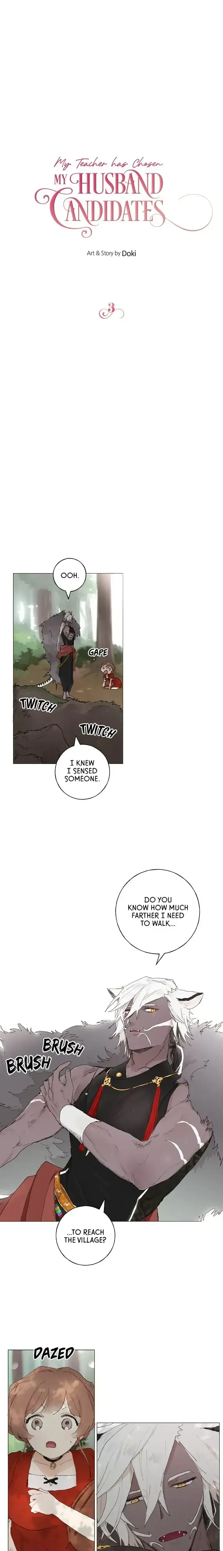 My Teacher Has Chosen My Husband Candidates Chapter 3 - Page 1