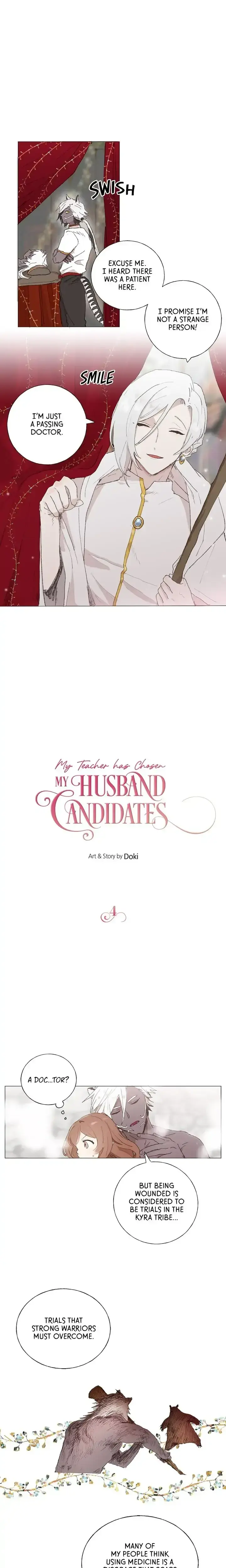 My Teacher Has Chosen My Husband Candidates Chapter 4 - Page 1