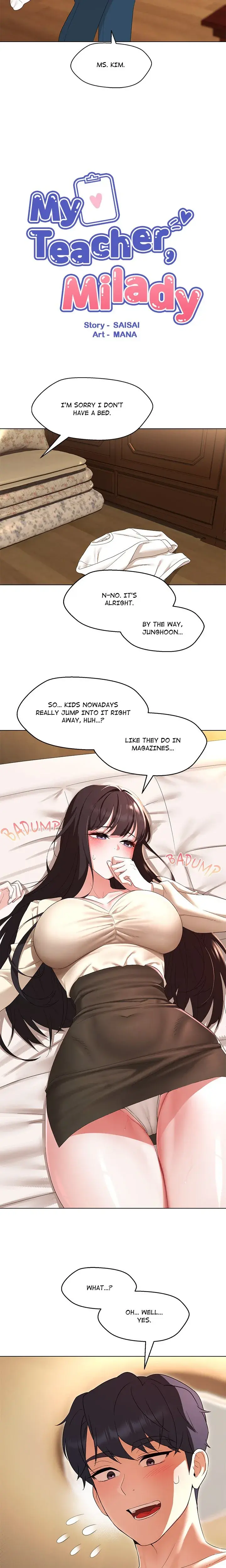 My Teacher Milady Chapter 38 - Page 8