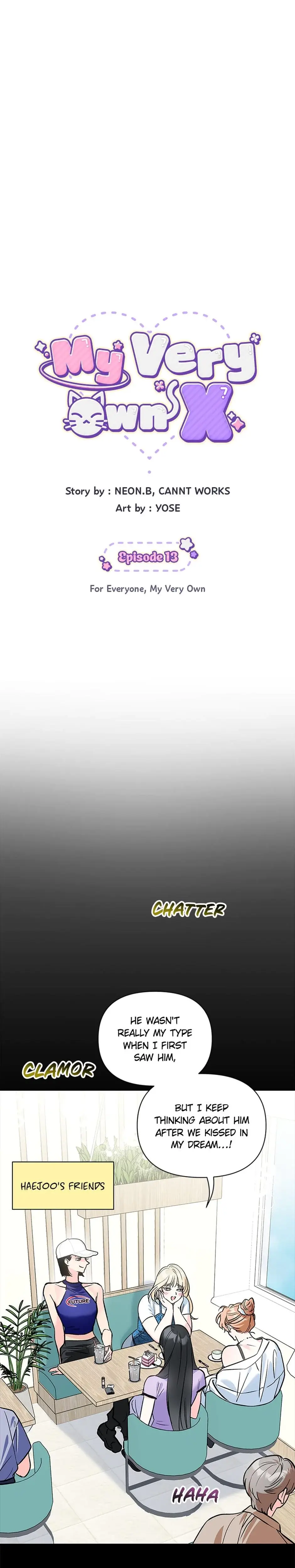 My Very Own X Chapter 13 - Page 1