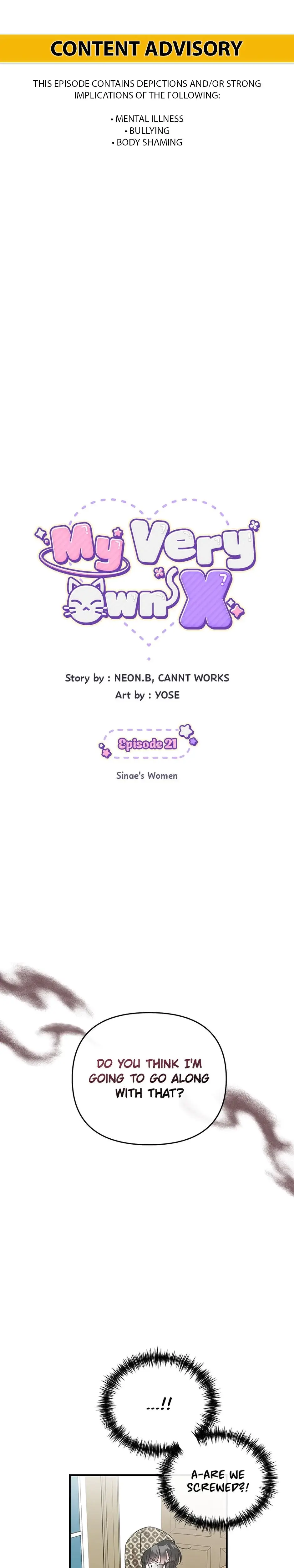 My Very Own X Chapter 21 - Page 1