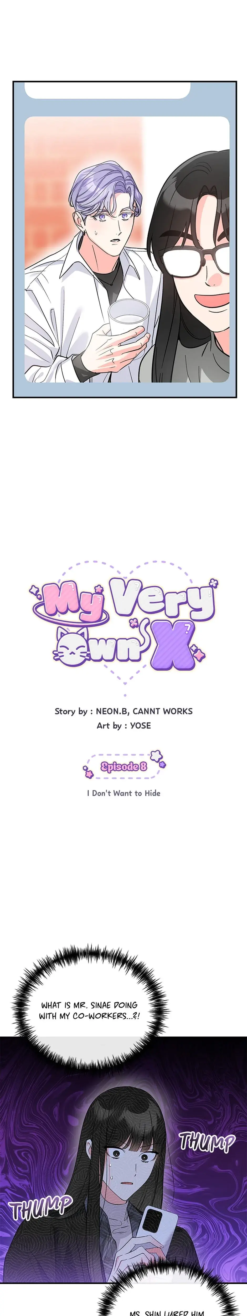 My Very Own X Chapter 8 - Page 1