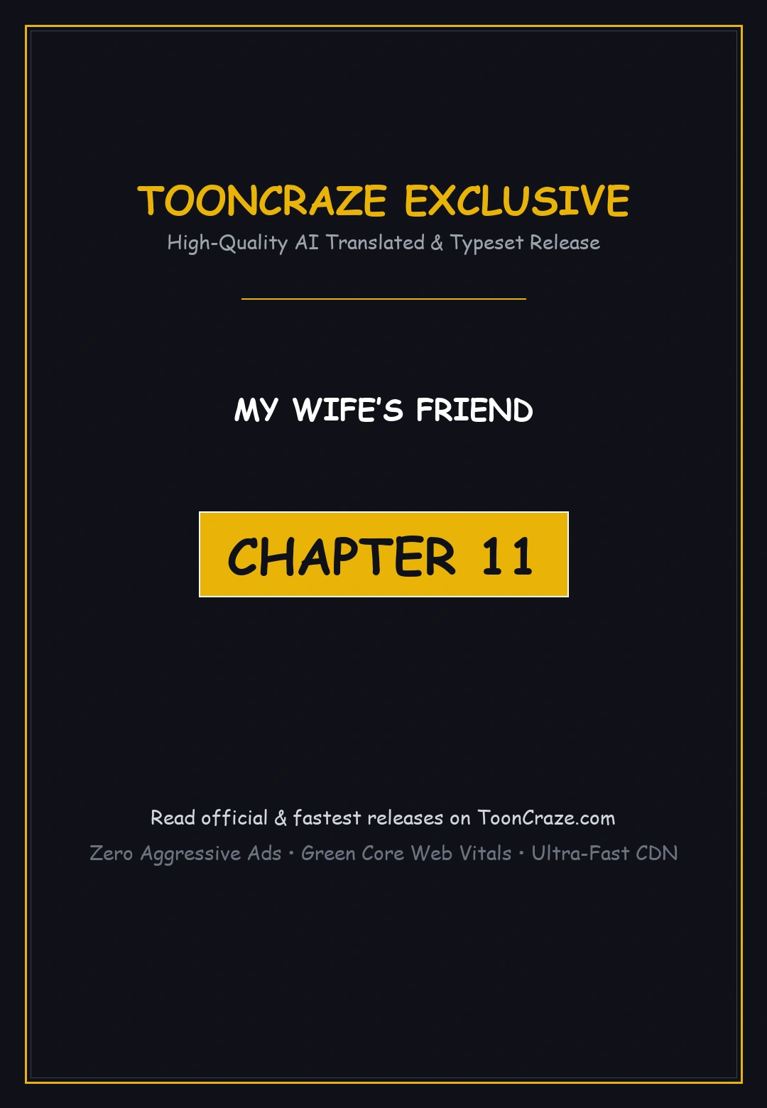My Wifes Friend Chapter 11 - Page 1