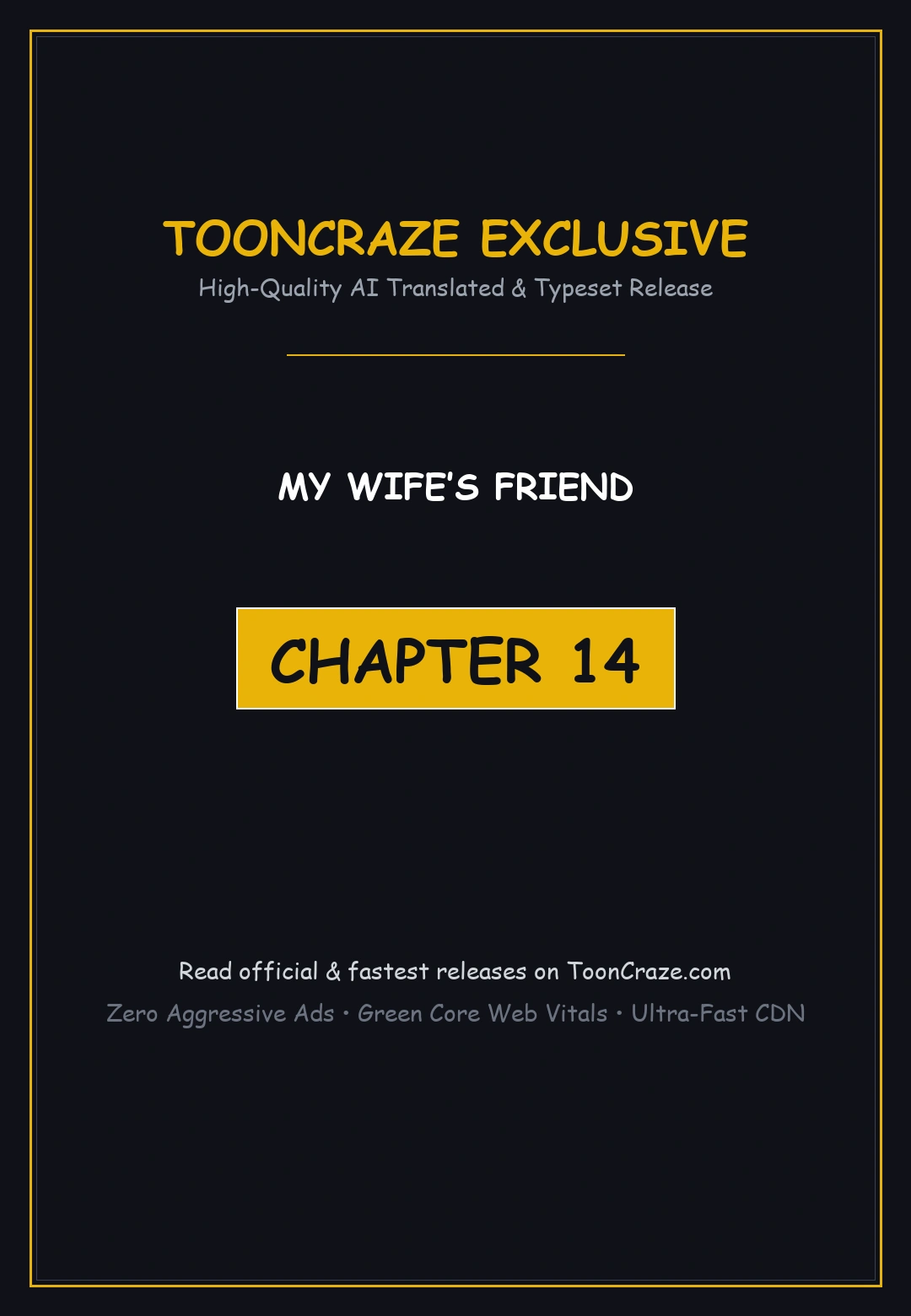 My Wifes Friend Chapter 14 - Page 1