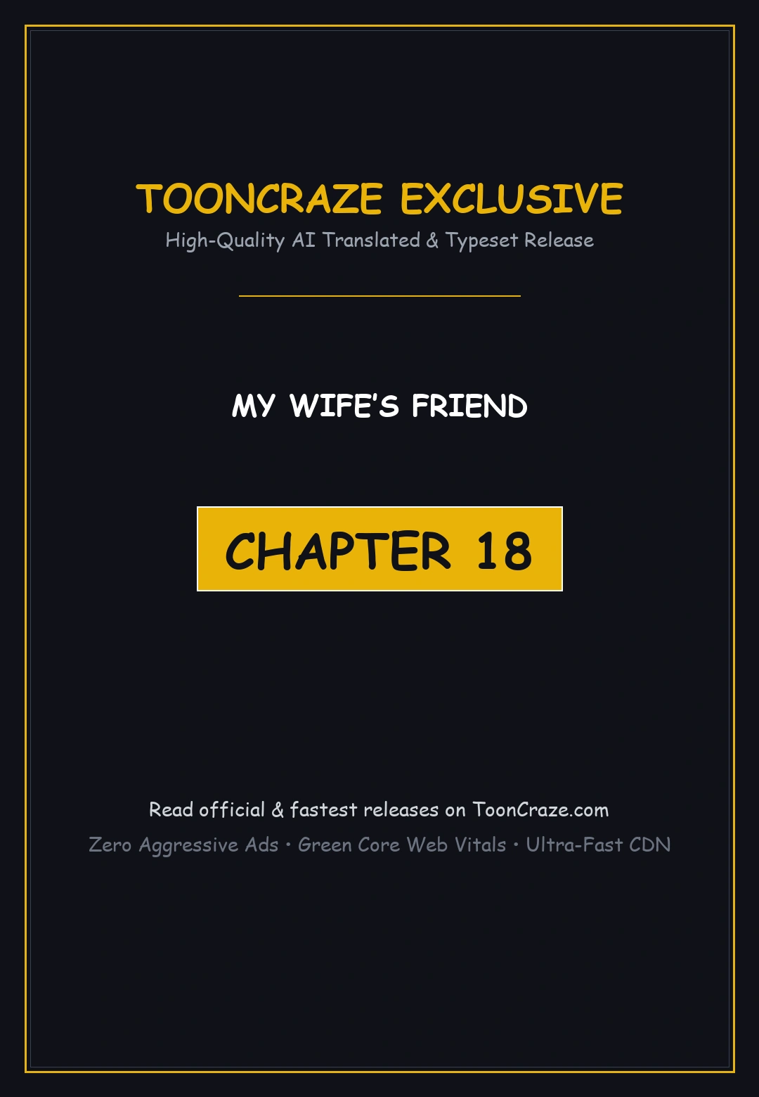 My Wifes Friend Chapter 18 - Page 1
