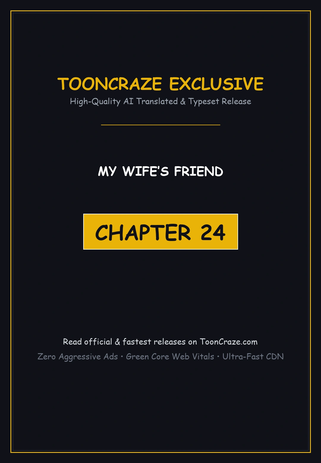 My Wifes Friend Chapter 24 - Page 1