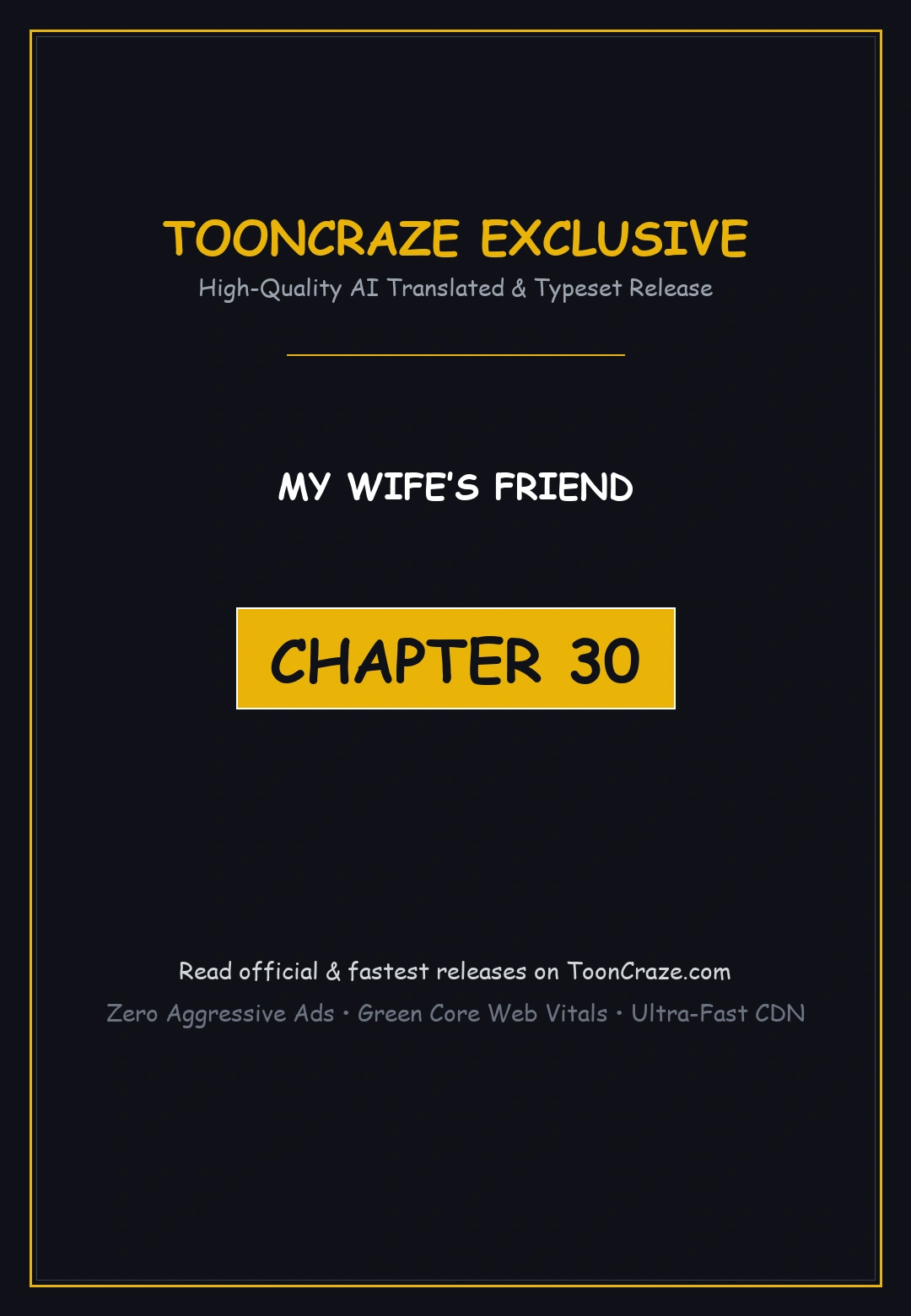 My Wifes Friend Chapter 30 - Page 1