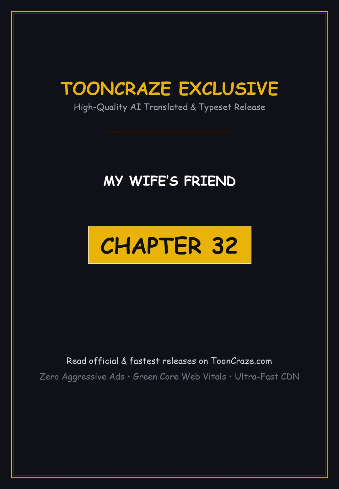 My Wifes Friend Chapter 32 - Page 1