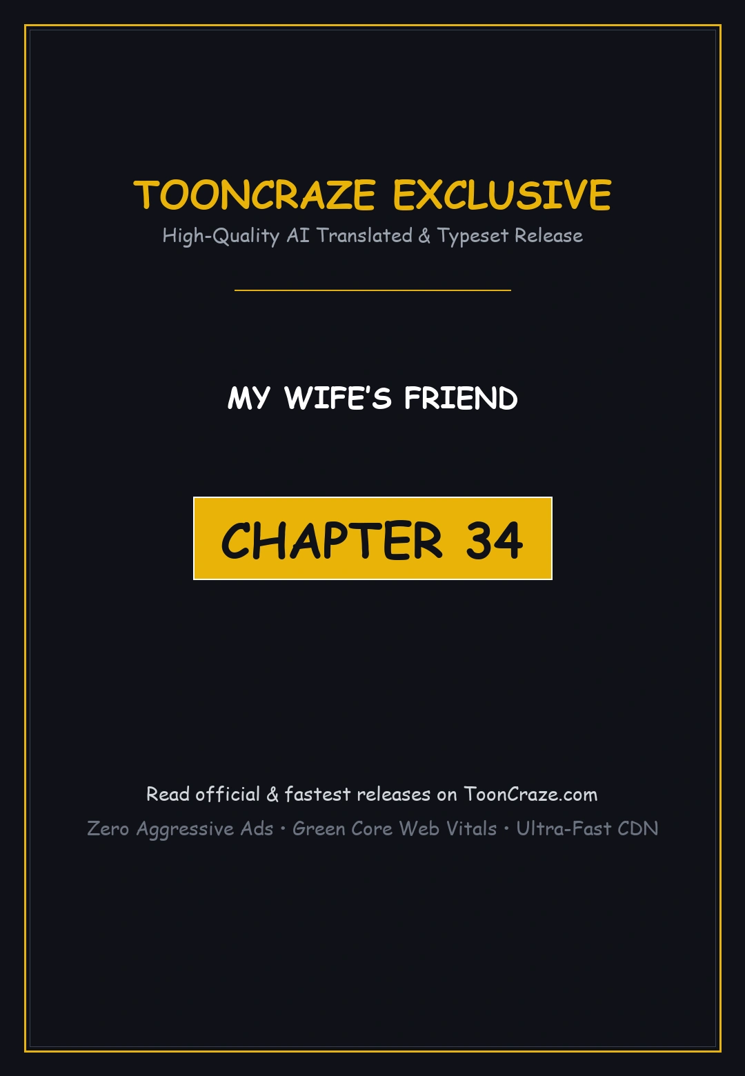 My Wifes Friend Chapter 34 - Page 1