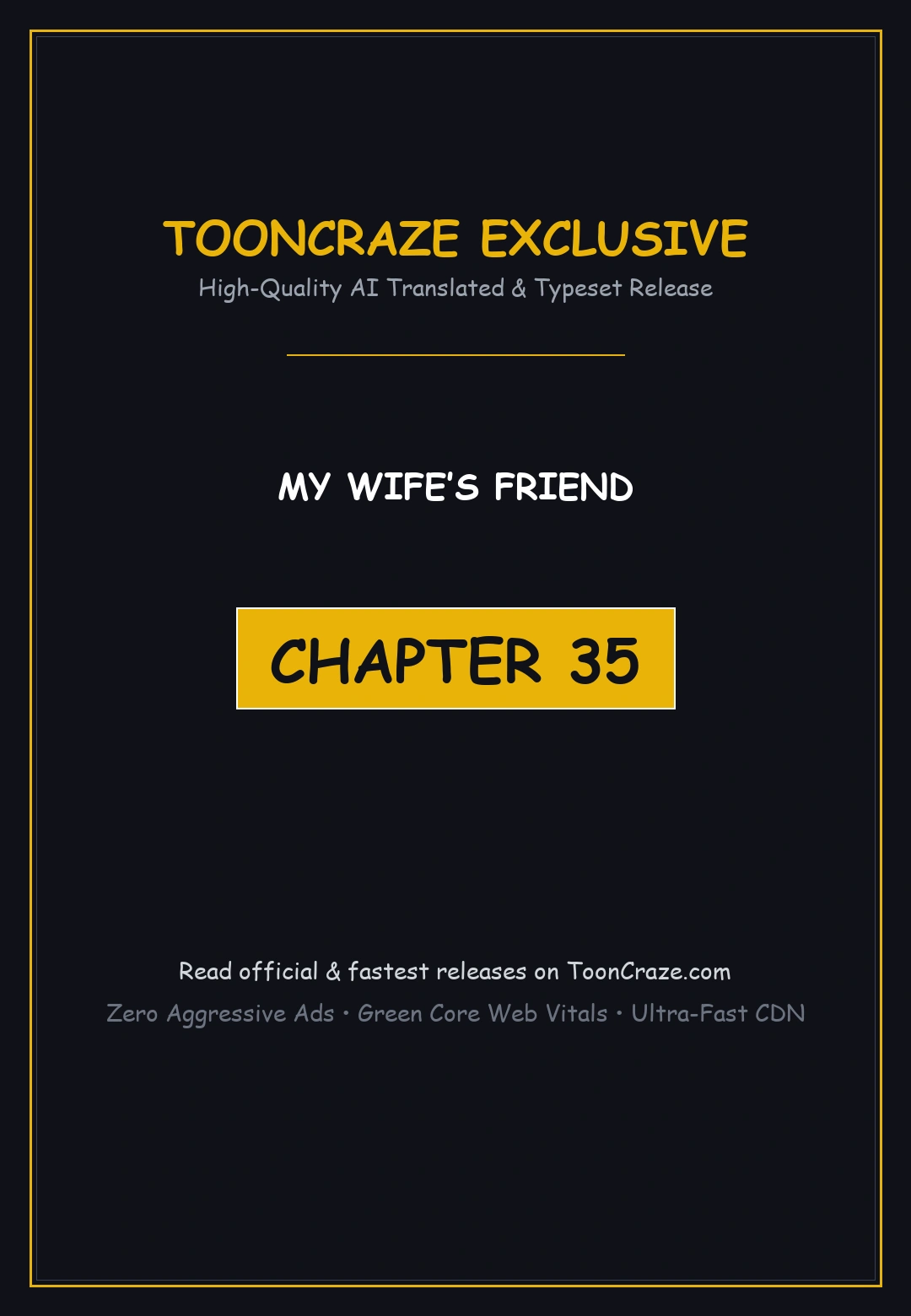 My Wifes Friend Chapter 35 - Page 1