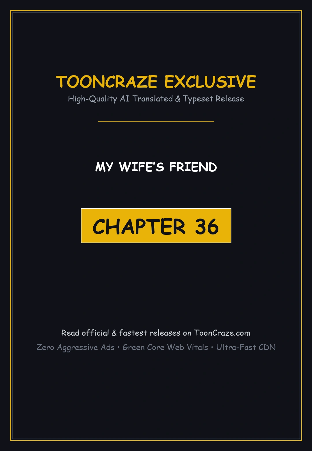 My Wifes Friend Chapter 36 - Page 1