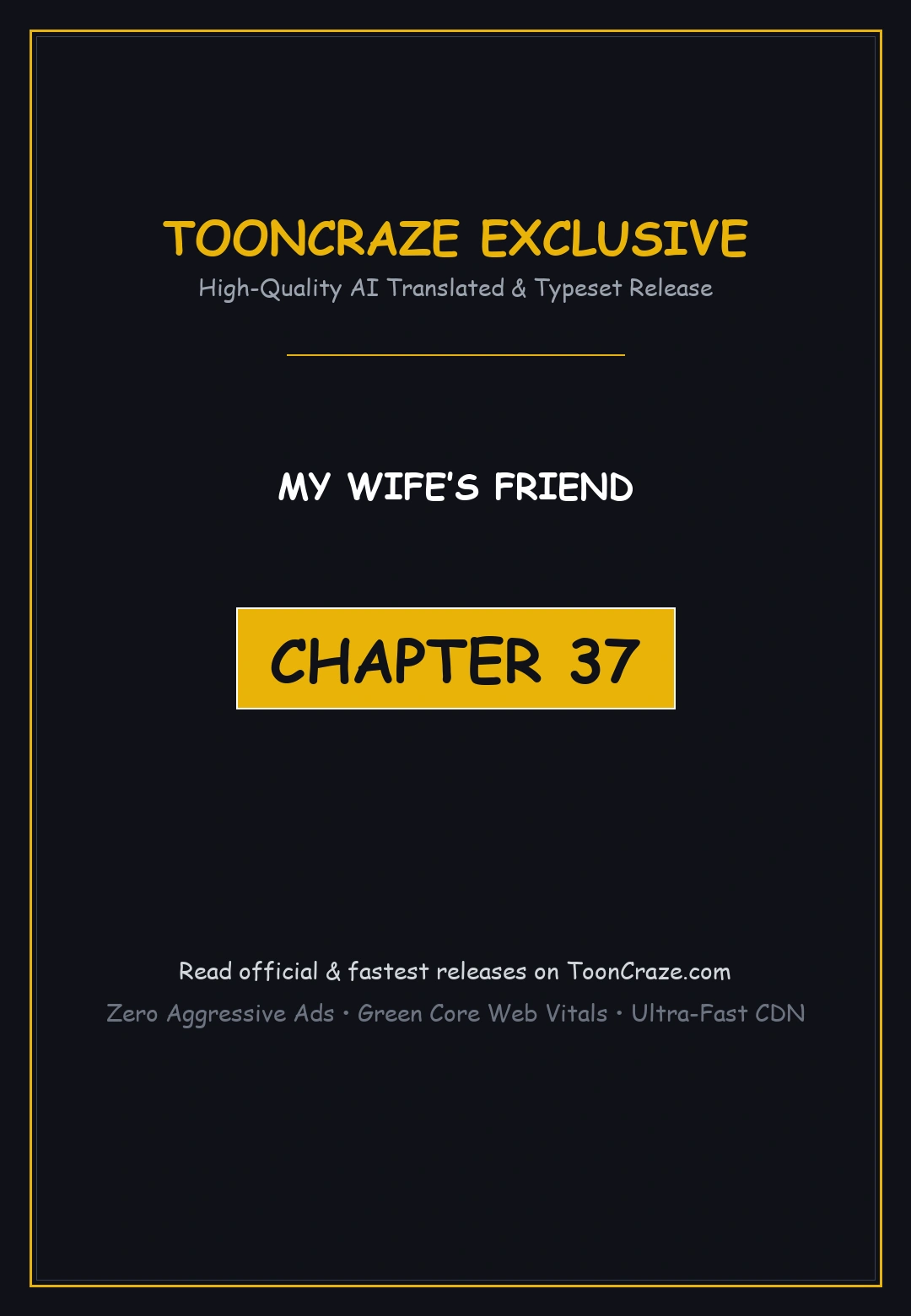 My Wifes Friend Chapter 37 - Page 1