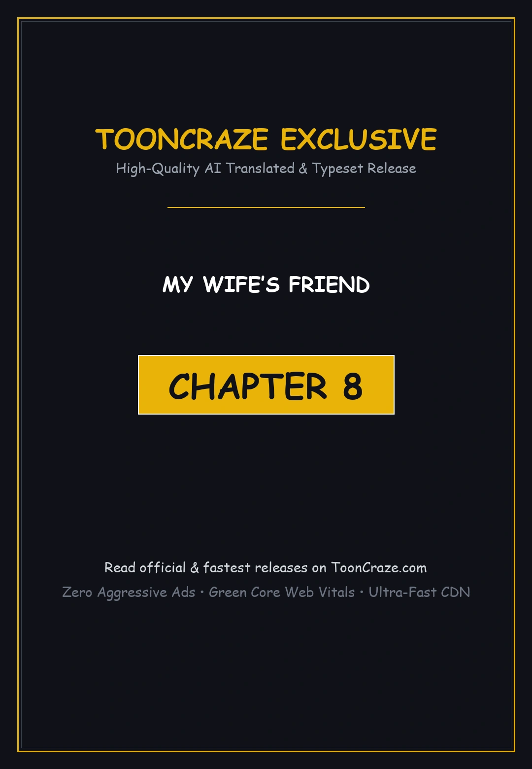 My Wifes Friend Chapter 8 - Page 1