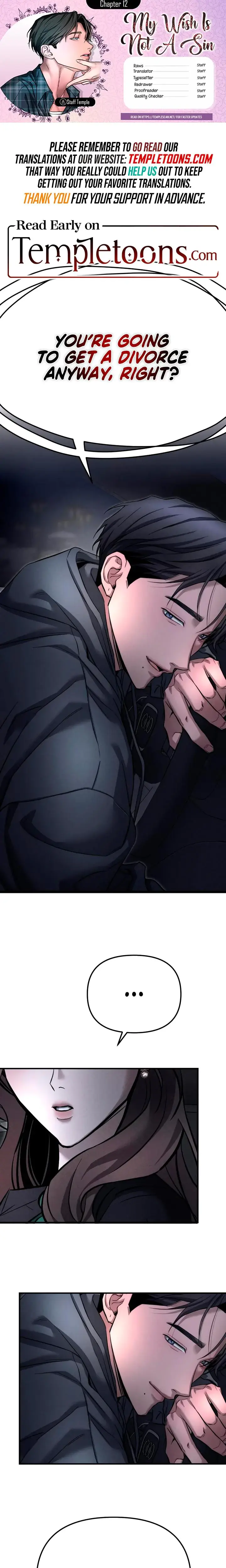 My Wish Is Not A Sin Chapter 12 - Page 1