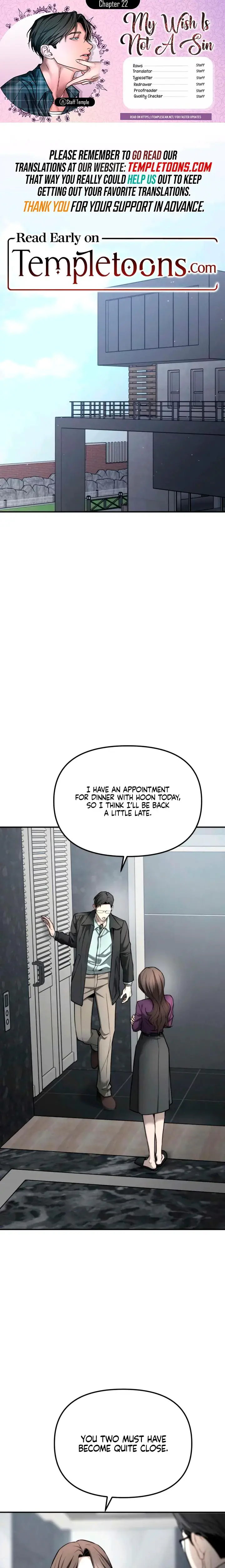 My Wish Is Not A Sin Chapter 22 - Page 1