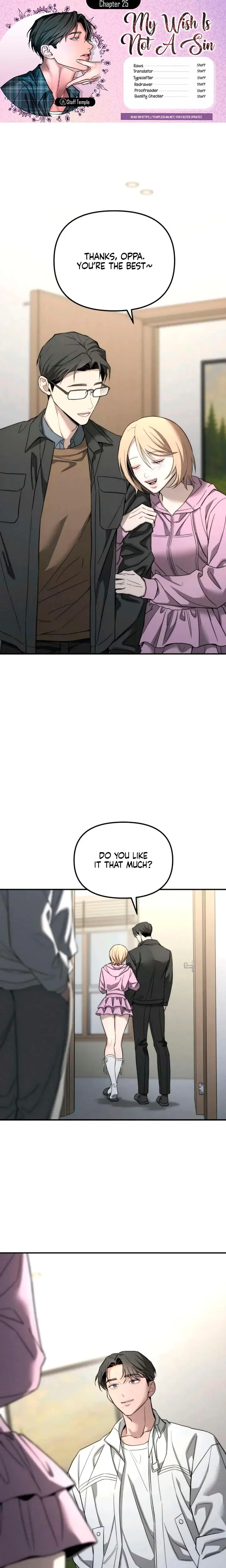 My Wish Is Not A Sin Chapter 25 - Page 1
