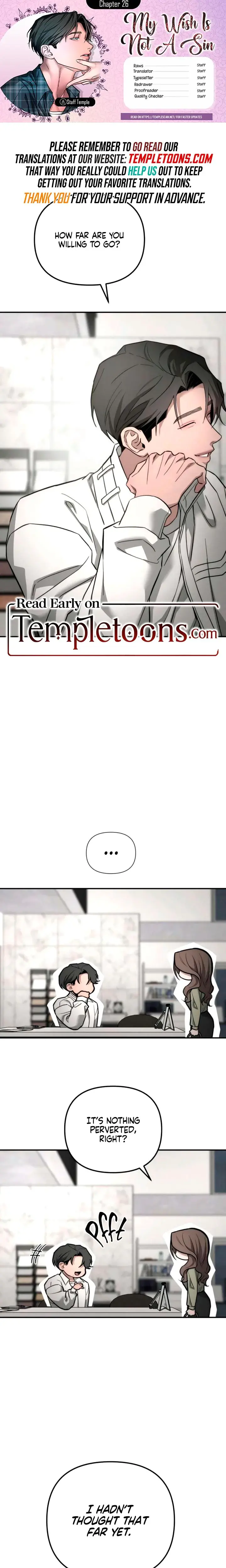 My Wish Is Not A Sin Chapter 26 - Page 1