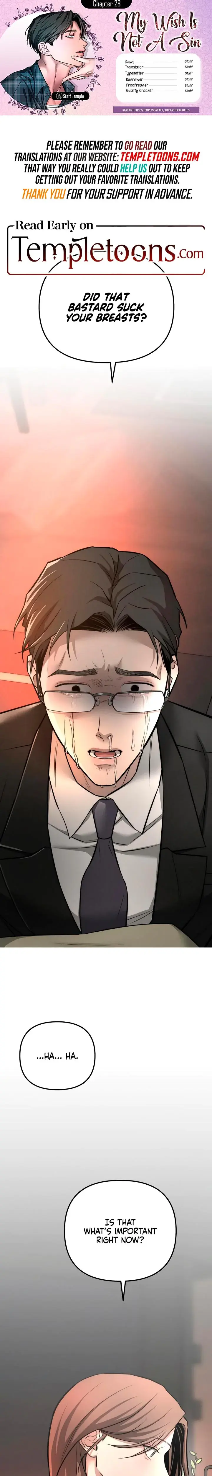 My Wish Is Not A Sin Chapter 28 - Page 1