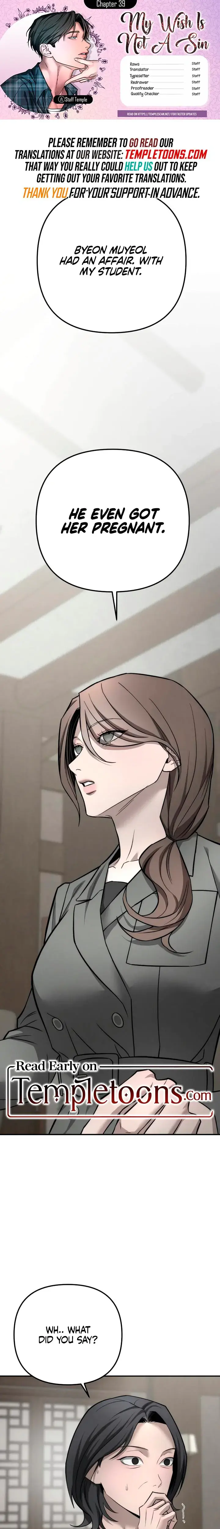 My Wish Is Not A Sin Chapter 39 - Page 1