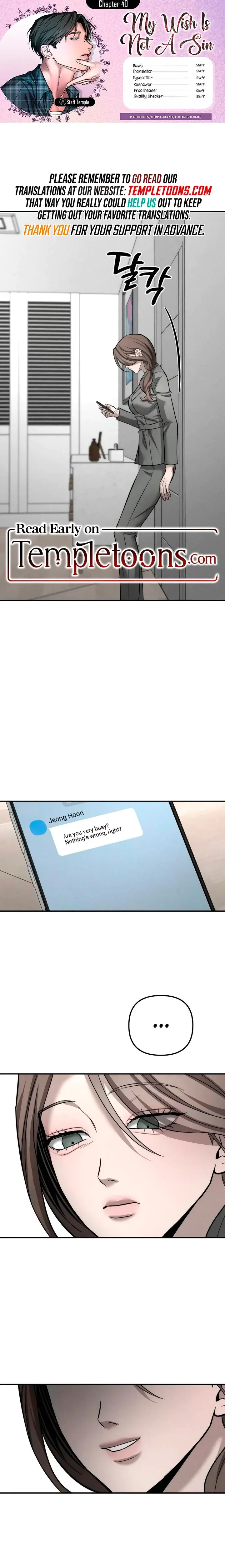 My Wish Is Not A Sin Chapter 40 - Page 1